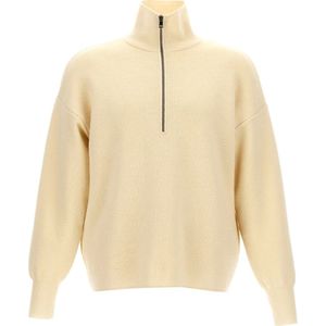 Ma'ry'ya, Heren, Truien, Wit, Maat: L Wol,