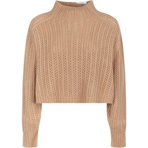 Max Mara, Dames, Truien, Bruin, Maat: S Wol,