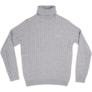 Sun68, Heren, Truien, Grijs, Maat: XL