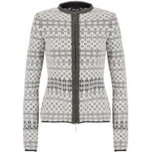 Giorgio Armani, Dames, Truien, Grijs, Maat: S