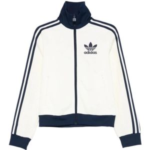 Adidas, Dames, Sweatshirts & Hoodies, Wit, Maat: XS Polyamide,
