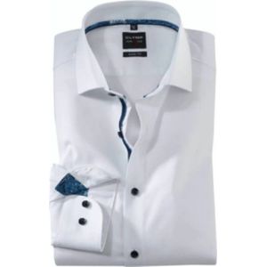 Olymp, Heren, Overhemden, Wit, Maat: 5XL Katoen,