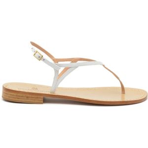 Paolo Ferrara, Dames, Schoenen, Wit, Maat: 38 EU Leer,