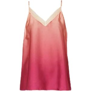 Liu Jo, Dames, Tops, Veelkleurig, Maat: 2XS Polyamide,