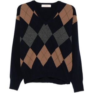 Jucca, Dames, Truien, Veelkleurig, Maat: L