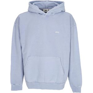 Obey, Heren, Sweatshirts & Hoodies, Blauw, Maat: XL Fleece,