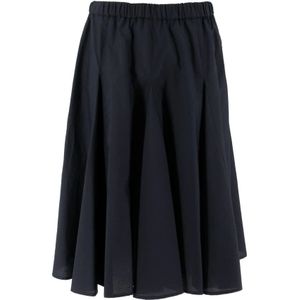 Fabiana Filippi, Dames, Rokken, Blauw, Maat: M Flanel,