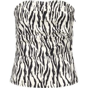 Rotate Birger Christensen, Dames, Tops, Veelkleurig, Maat: 2XS Katoen,