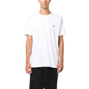 Vivienne Westwood, Heren, Tops, Wit, Maat: S Katoen,