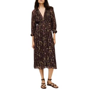 Ba&Sh, Dames, Jurken, Bruin, Maat: S