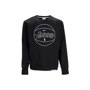 Nike NBA Standard Issue Crewneck Sweatshirt Zwart , Black , Heren , Maat: M
