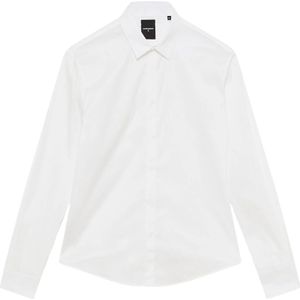 Patrizia Pepe, Heren, Overhemden, Wit, Maat: XL Katoen,