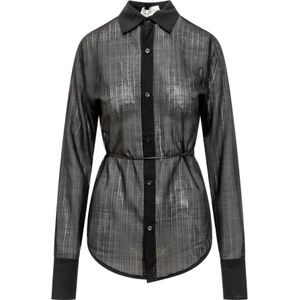 Ludovic de Saint Sernin, Dames, Blouses & Shirts, Zwart, Maat: S