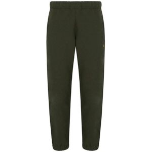 Carhartt WIP - Chase Sweat Pant - Joggingbroek - Olijfgroen - Katoenmix