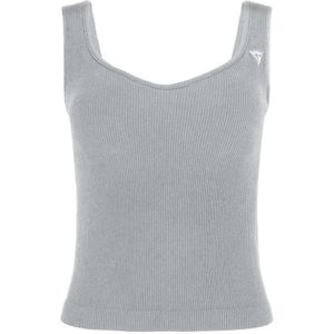 Guess, Dames, Tops, Grijs, Maat: Xs/S Polyamide,