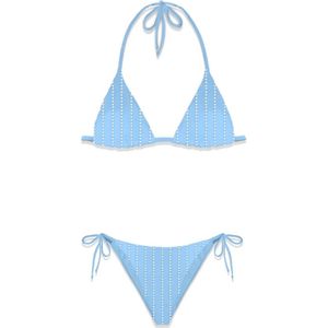 MC2 Saint Barth, Dames, Badkleding, Blauw, Maat: XS