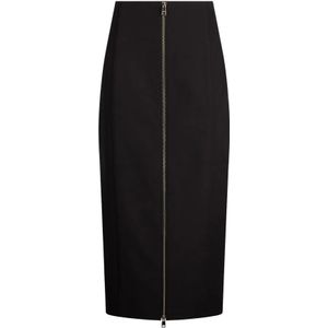 Liu Jo, Dames, Rokken, Zwart, Maat: XS Poliester,