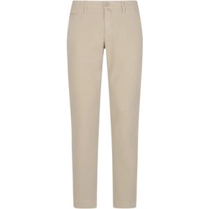 Jacob Cohën, Heren, Broeken, Beige, Maat: W38 Katoen,