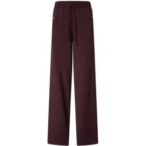 Pinko, Dames, Broeken, Rood, Maat: S Viscose,