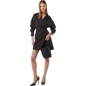 Silvian Heach, Dames, Jurken, Zwart, Maat: XS Viscose,