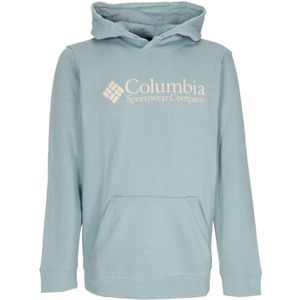 Columbia, Heren, Sweatshirts & Hoodies, Blauw, Maat: XL Katoen,