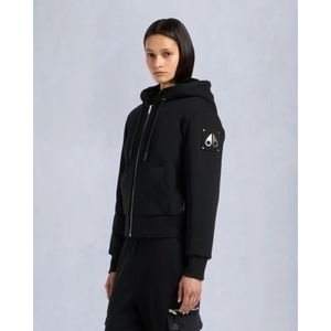 Moose Knuckles, Dames, Sweatshirts & Hoodies, Zwart, Maat: XS