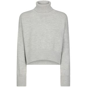 Dondup, Dames, Truien, Grijs, Maat: XS Wol,