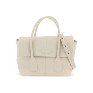 Tod's Graanlederen Omkeerbare Handtas , White , Dames , Maat: ONE Size