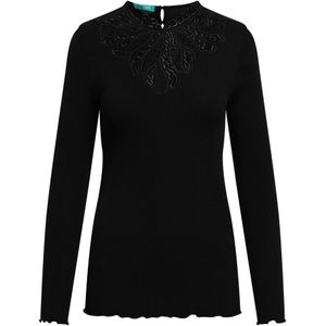 TOOche, Dames, Tops, Zwart, Maat: L Zijde,