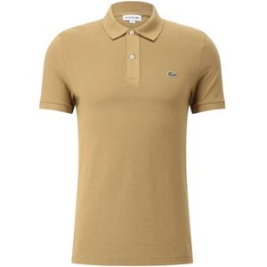 Lacoste, Heren, Tops, Bruin, Maat: S