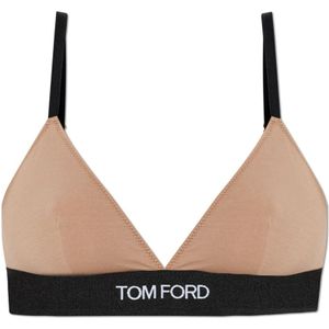Tom Ford, Dames, Ondergoed, Beige, Maat: XS Modal,