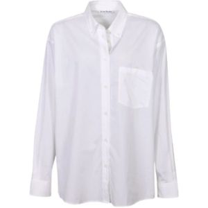 Acne Studios, Dames, Blouses & Shirts, Wit, Maat: S