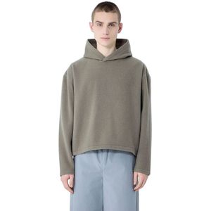 Rier, Heren, Sweatshirts & Hoodies, Beige, Maat: XL Fleece,