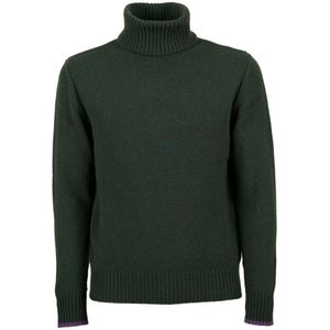 Gallo, Heren, Truien, Groen, Maat: L Wol,