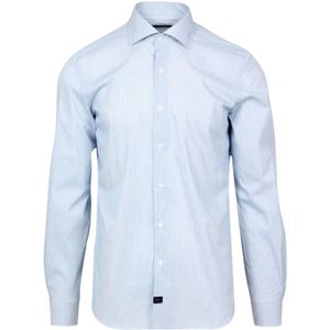 Fay, Heren, Overhemden, Wit, Maat: 4XL Katoen,