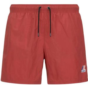 K-Way, Heren, Badkleding, Rood, Maat: S Polyamide,