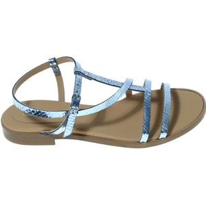 Anna F., Dames, Schoenen, Blauw, Maat: 38 EU Leer,