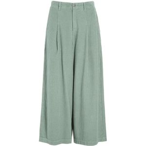 Bitte Kai Rand, Dames, Broeken, Groen, Maat: L Katoen,