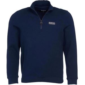 Barbour, Heren, Sweatshirts & Hoodies, Blauw, Maat: M Katoen,