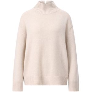 Luisa Cerano, Dames, Truien, Beige, Maat: L Wol,