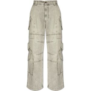 Versace Cargo jeans , Gray , Heren , Maat: W32