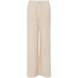 Opus - Ribbroeken - Beige - Ecovero™ Viscose Mix