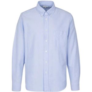 Hartford, Heren, Overhemden, Blauw, Maat: M