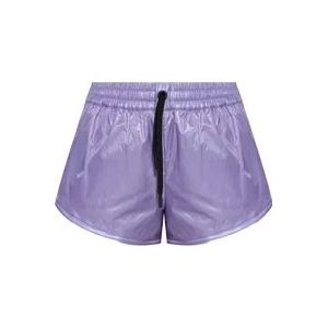 Moncler Korte Shorts, 605 Short , Purple , Dames , Maat: S