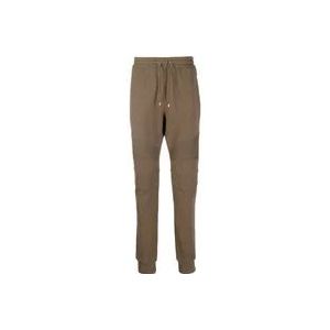 Balmain Slim-fit Trainingsbroek met Trekkoord , Green , Heren , Maat: M