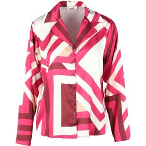 Think!, Dames, Blouses & Shirts, Veelkleurig, Maat: XL Poliester,