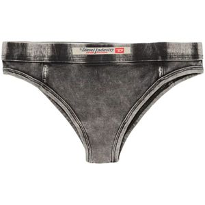 Diesel, Dames, Ondergoed, Zwart, Maat: S Denim,