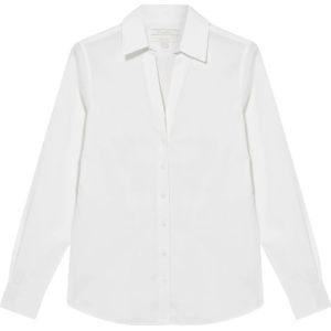 Brooks Brothers, Dames, Blouses & Shirts, Wit, Maat: 2XS Katoen,