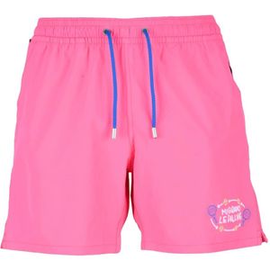 MC2 Saint Barth, Heren, Badkleding, Roze, Maat: M Poliester,
