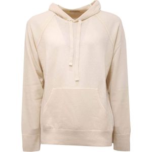 Paolo Pecora, Heren, Sweatshirts & Hoodies, Wit, Maat: XL Wol,